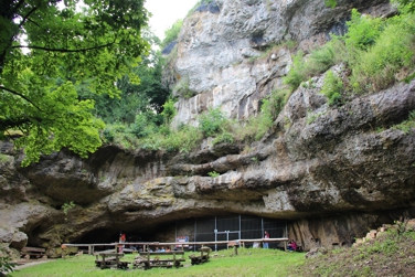 Bild Sophienhöhle Eingang