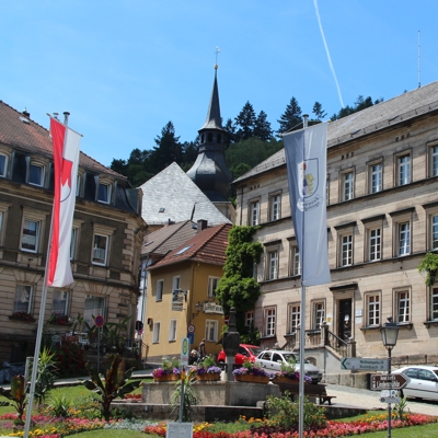 Bad Berneck Marktplatz